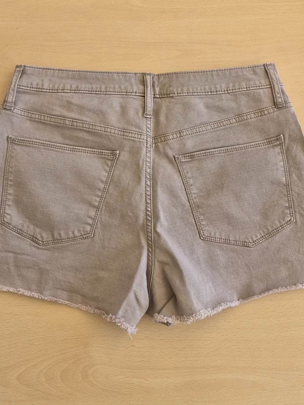 Universal Thread Taupe Raw-Hem Jean Shorts